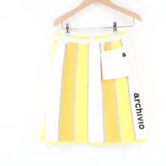 美品 archivio アルチビオ ニット スカート 36 S ポリエステル