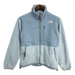 THE NORTH FACE ノースフェイス Denali デナリ フリースジャケット アウトドア ライトブルー (レディース M) 中古 古着 S6818