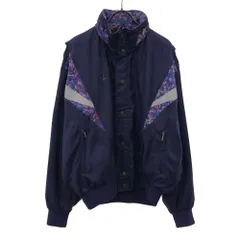 チャンピオン 90s 日本製 オールド ジップジャケット O パープル Champion 裏メッシュ メンズ