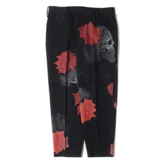 【美品】Yohji Yamamoto ヨウジヤマモト スカルローズ ギャバ WILDSIDE YOHJI YAMAMOTO × ©SAINT Mxxxxxx Collaboration