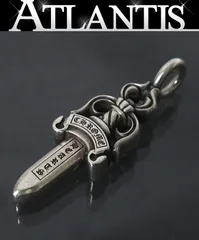 CHROME HEARTS ダブルダガー チャーム SV925 クロムハーツ ◇ ダブル ダガー ペンダント / DOUBLE DAGGER