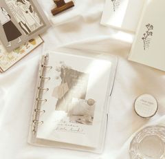 バインダー A6 クリアバインダー Bine miw_57955_57988 A6 clear binder for decoration Mindwave 推し活グッズ フォトアルバム デコレーション用バインダー　バインシリーズ シール帳 シール収納