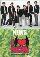 【中古】クリアファイル(男性アイドル) NEWS A4クリアファイル 「A HAPPY NEWS YEAR 2006」