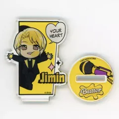 【中古】アクリルスタンド・アクリルパネル ジミン(BTS/防弾少年団) 「ぴた!でふぉめ TinyTAN アクリルスタンド Butter」