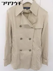 ◇ ◎ OZOC オゾック ベルト付き 長袖 トレンチコート サイズ 38 ベージュ レディース  【中古】 【1111100008267】