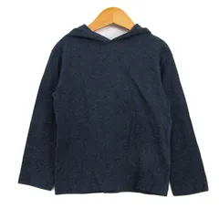 ポロラルフローレン パーカー トップス 長袖 プルオーバー キッズ 男の子用 3/3Tサイズ ネイビー POLO RALPH LAUREN 【中古】