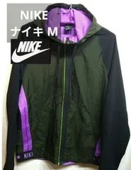 【美品】NIKE ナイキ ウィンドブレーカー カーキ  モスグリーン《0224-01》