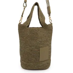 ※最終値下げ【新品未使用】LOEWE スリットミニバッグ LOEWE直営アウトレット店☆ラフィア スリットミニバッグ (LOEWE