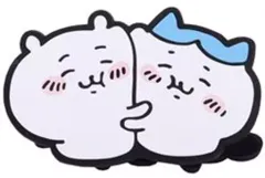 【中古】クリップ ちいかわ＆ハチワレ 「ちいかわ ラバークリップ」