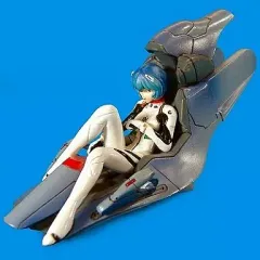 【中古】食玩 トレーディングフィギュア 綾波レイ 白 新世紀エヴァンゲリオン2 新生エヴァ、再起動