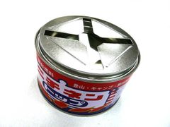 ニチネン 固形燃料屋外用トップ丸缶-600g  着火剤 卓上コンロ 炊飯 自動炊飯 バーベキュー BBQ レジャー アウトドア キャンプ ソロキャンプ トレッキング 登山 山登り 長期保存 防災