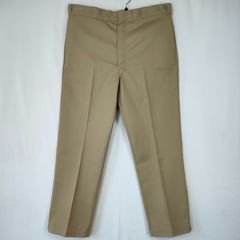 DICKIES 874 USA製 90s デッドストック W42 L32 ワークパンツ KAHKI ディッキーズ カーキ 新品