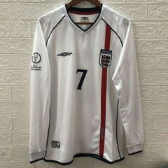 2002W杯 イングランド ホーム #7 ベッカム M - メルカリ