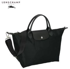 ロンシャン 大容量 (黒)ボストンバッグ新品 - メルカリ