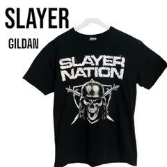 SLAYER 2015 Live Tour Tシャツ 黒 L GILDAN 古着 METAL バンドTシャツ スレイヤー