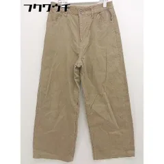 ◇ Sonny Label サニーレーベル URBAN RESEARCH コーデュロイ ワイド パンツ サイズL L+ ベージュ レディース  【中古】 【1110110001008】