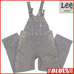 Lee リー オーバーオール W34 ヒッコリー デニム TN1850