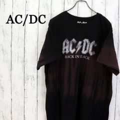 y416【AC/DC】バンドTシャツ【メンズXL】タイダイ - メルカリ