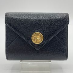 Chloé クロエ 三つ折り財布 スモールトリフォールド ブラック  