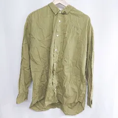 ◇ ⊇ URBAN RESEARCH ROSSO アーバンリサーチ ロッソ 長袖 シャツ サイズL カーキ メンズ E  【1410290050835】
