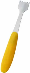 【特価セール】44300 燕三条 スゴ切れ コーンポタージュ スープ 粒取り 皮むき器 時短 簡単 コンパクト 3列カット 潰れにくい きれいに取れる 食洗機対応 【日本製】 カッター とうもろこし ピーラー 下村企販のサムネイル