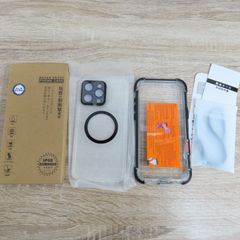 未使用品 開封のみ iPhone 16 Pro Max 用 ケース 防水ケース 耐衝撃 全面保護 両面カバー カメラ保護