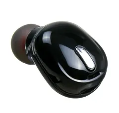 Bluetooth 5.0ワイヤレスインイヤーヘッドセット 片耳用 黒 (新品・小傷あり)