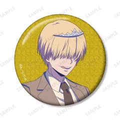 【中古】バッジ・ピンズ ベルフェゴール(顔アップ) 「家庭教師ヒットマンREBORN! 描き下ろし レトロポップver. トレーディンググリッター缶バッジ」