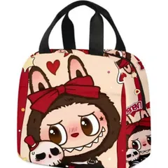 ランチバッグ 保温 保冷 弁当バッグ 可愛い キャラクター柄 トートバッグ 通勤 通学 ピクニック 収納バッグ Labubu