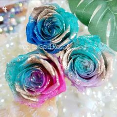 ローズアソート❁⃘*.ﾟ3輪 花材 プリザーブドフラワー