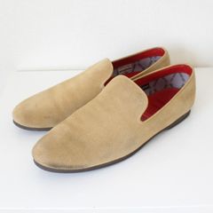 REGAL × NONNATIVE × B印 YOSHIDA スリッポン PASSENGER スエード ベージュ 26 1/2  28.5cm相当（w-1051）