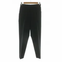ヨリ　yori ダブルクロスパンツ　テーパードパンツ　ブラック　36 ダブルクロスパンツ | all item| yori