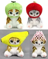 【中古】ぬいぐるみ 全4種セット フルーツにゃん ぬいぐるみ 「mofusand」