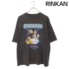 10654【美品・即完売】バレンシアガ×スピードハンター☆ヴィンテージ加工ロンt バレンシアガ スピードハンター ヴィンテージ加工 Tシャツ （92