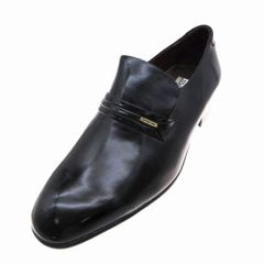 マドラス madras EXTRA レザー スリッポン シューズ ビジネスシューズ ドレス ローファー 靴 24EE 黒 メンズ レディース 【中古】