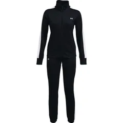 [UNDER ARMOUR(アンダーアーマー)]スウェット_パーカー UA Tracksuit レディース 001 日本 MD (日本サイズM相当) [Black / / White] [MD]