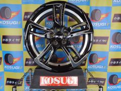 シュタイナーSF-C　7J-17　5H100　+48　カローラスポーツ　プリウス　ＦＴ−８６　ＢＲＺなど　中古ホイール　神奈川県