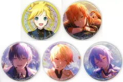 【中古】バッジ・ピンズ 全5種セット 「プロジェクトセカイ カラフルステージ! feat. 初音ミク×あんさんぶるスターズ!! グリッター缶バッジコレクション B」