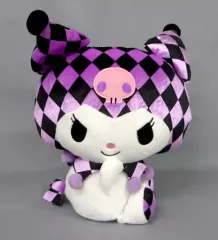 【中古】ぬいぐるみ クロミ ストライプ・ダイヤ柄BIGぬいぐるみ 「マイメロディ」