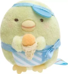 【中古】ぬいぐるみ ぺんぎん? てのりぬいぐるみ ぺんぺんアイスクリームテーマ 「すみっコぐらし」