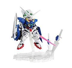 [중고] [매우 좋은] NXEDGE STYLE 넥스 엣지 스타일 기동 전사 건담 00 [MS UNIT] 건담 엑시아 약 95mm ABS&PVC제 도장이 끝난 가동 피규어