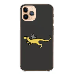 iPhone12 mini  ケース カバー アイフォン12 ミニ スマホケース ハードケース 韓国 恐竜 猫 ネコ モンスター かわいい おもしろい キャラクター 透明ケース くすみカラー カラー09