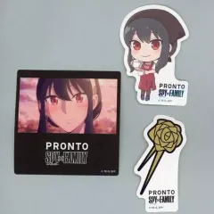 【中古】シール・ステッカー ヨル・フォージャー 「SPY×FAMILY×PRONTO 第2弾 ステッカー3枚セット」