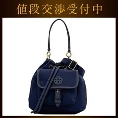 トリーバーチ 2way ショルダーバッグ ネイビー エラ 10006011