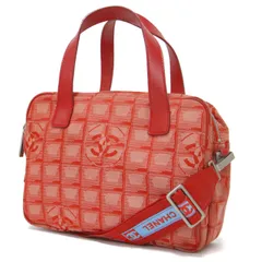 CHANEL シャネル バッグ ココマーク ニュートラベルライン A15973 レッド 2WAY ショルダーバッグ ハンドバッグ ヴィンテージ カバン イタリア製【レディース】