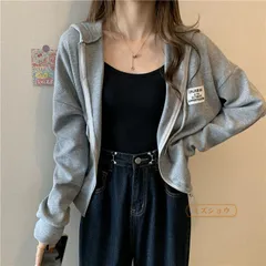 パーカー ライトアウター レディース トップス 春 夏 秋 フード付き ジップパーカー ショート ジャケット 長袖 体型カバー ゆったり おしゃれ yiyingge02