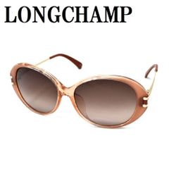 ロンシャン LONGCHAMP LO610SA 749 サングラス アジアンフィット 眼鏡 UVカット 紫外線カット レディース ブラウン ピーチブリック ゴールド