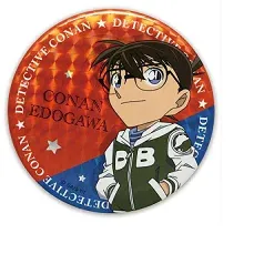 名探偵コナン ホログラム缶バッジ 江戸川コナン 缶バッジ