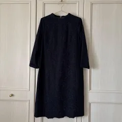 未使用 スーナウーナ 長袖 花柄 プリーツ ロング ワンピース ネイビー 38 楽天市場】ワンピース 長袖 花柄 ストライプ きれいめ ロング