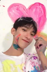 【中古】コレクションカード(男性) SEVENTEEN/DK(ドギョム)/裏面ベージュ・ペンキ/CD「Face the Sun」(CARAT VER.)封入特典フォトカード